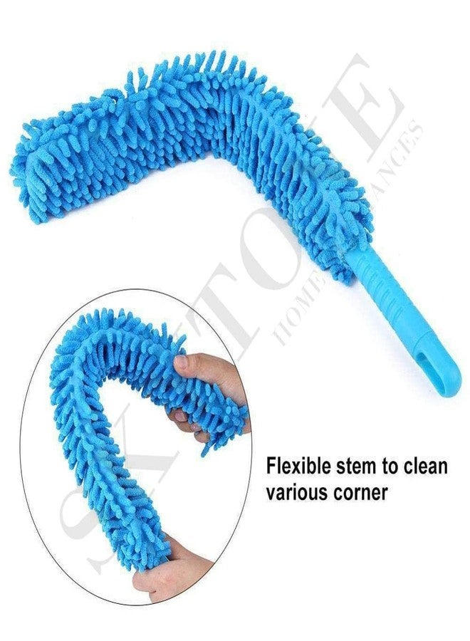SKYTONE Flexible Fan Cleaning Duster for Multi-Purpose Cleaning of Home, Kitchen, Car, Office with Long Rod - Image 5